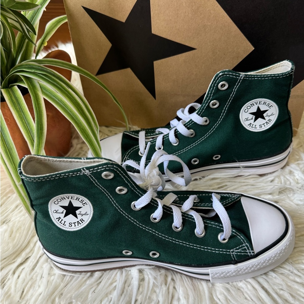 New🌿Converse Chuck Taylor All Start Eva Lift Canvas Platform - Picture 1 of 7